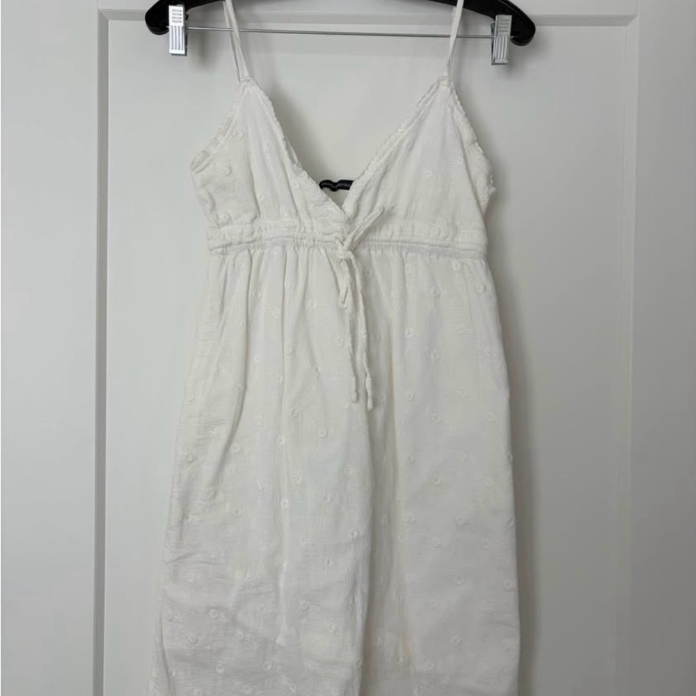 Brandy Melville White Textured Top